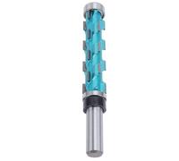 Fresa per Taglio a Filo con Punta a Spirale e Doppio Cuscinetto per Legno 19 mm Diametro di Taglio 12,7 mm Attacco