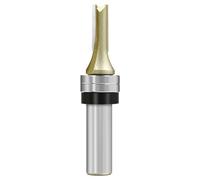 Fresa professionale da 12,7 mm a doppio cuscinetto con gambo da 1/2 pollici per lavorazione precisa del legno con bordi lisci falegnameria materiali compositi fresatura fresatura router bit