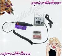 Fresa professionale unghie elettrica manicure pedicure 14.000 giri - Nail Art