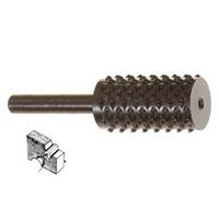 Fresa Raspa Cilindrica Rotativa per Legno Codolo 6 mm per Trapano 5 Blister