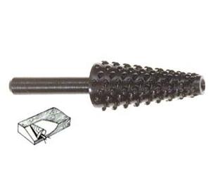Fresa Raspa Conica Rotativa per Legno Codolo 6 mm per Trapano Pg 5 Blister