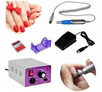 FRESA RICOSTRUZIONE PROFESSIONALE UNGHIE MANICURE NAIL ART MM 25000 GIRI PER GEL