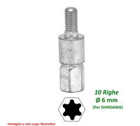 Fresa rotativa Joans decespugliatori asta ALPINA STIHL HUSQVARNA OLEO-MAC