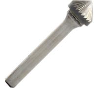 Fresa rotativa metallo duro conica a 90