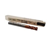 Fresa Ruspante HSS-E8 Cobalto 6Mm 4 Fette 6 X 14 X 57 GS16
