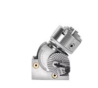 Fresatrice a testa universale con disco divisore a doppio scopo verticale e orizzontale Punti a tre livelli a rotazione semplice e veloce(K)