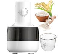 Fresatrice automatica per riso, 200W Peeling Sheller con 7 marce, produzione rapida di riso in 3 minuti, scafo elettrico per uso domestico