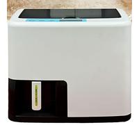 Fresatrice automatica per riso, separatore regolabile della crusca di riso 30KG/H, Sheller di sbucciatura del grano da 500W per riso marrone chiaro e riso ai germi