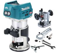 Fresatrice combinata a batteria MAKITA con accessori Li-ion XGT 40V, senza batteria RT001GZ17