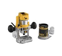 DeWALT DCW604NT-XJ fresa verticale e tagliabordi Nero, Giallo 25500 Giri/min