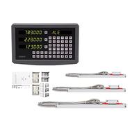 Fresatrice Display di lettura digitale dei kit DRO a 3 assi in metallo con sensore encoder a scala lineare 70-1020mm for foratura fresatura del tornio(KA5 KA5 KA5 SDS6-3V)