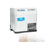 Fresatrice Domestica per Riso, Separatore di Crusca Regolabile, Macchina Sbucciatrice Cereali 3 Kg con Lame Acciaio Legato, Controllo Doppia Velocità, Motoriduttore in Rame a Basso Consumo