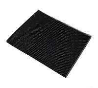Fresatrice flessibile protettiva soffietto a fisarmonica strumento CNC antipolvere olio resistente alla polvere panno antipolvere per macchine utensili guida rail protection (250 mm)