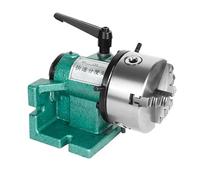 Fresatrice for tornio con disco indicizzatore universale a divisione uguale a doppio scopo verticale e orizzontale con testa indicizzatrice e fresatrice for tornio a filo