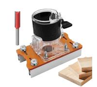 Fresatrice Legno E Tagliabordi 2 In 1 Utensile Per Scanalature Regolabile | Macchina Per Incisione Laminato Elettrica A Mano Per Casa Riparazione Hobby Artigianato Armadi
