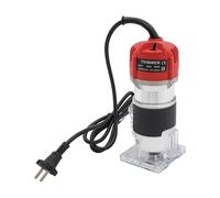 Fresatrice per legno da 800 W, 30.000 giri/min, fresa per legno con cavo di alimentazione lungo 4,92 piedi, fresatrice per bordi con manico in silicone, moderna fresa a mano in legno, per la