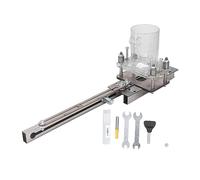 Fresatrice per Legno e Laminati, Fresatrice per Palm per la Lavorazione del Legno, Rifilatrice per Intaglio e Scanalatura Compatta e Leggera con Punta 11 mm, Acciaio Inossidabile