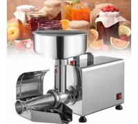 Fresatrice per Pomodoro Commerciale, Setaccio Elettrico per Frutta da 370 W 90-160 kg/h Setaccio per Alimenti Commerciale in Acciaio Inossidabile