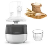 Fresatrice per riso, separatore automatico di crusca di riso con 7 marce, capacità 320 ml, macchina elettrica per scafo per casa, produce riso in 3 minuti
