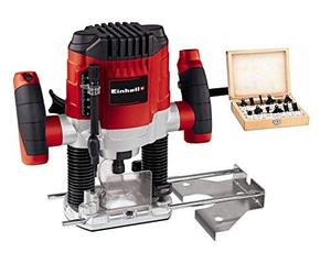 Fresatrice verticale 1100W con set 12 frese in box di legno - TH-RO 1100 E KIT - (Cod.:3622)