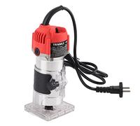 Fresatrice Verticale per Legno Elettrica, Trimmer Manuale 220V, 30000 RPM, Spina UE, Set Strumenti per Laminazione