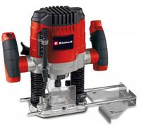 Einhell fresatrice verticale TC-RO 1155 Kit (1100 Watt, Ø 6 e 8 mm, regolazione della velocità, guida parallela, adattatore di aspirazione, incl. accessori e varie frese)