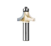 Fresatrici, Frese for angoli arrotondati con cuscinetto sulla punta for utensili for la lavorazione del legno, rifinitore for bordi arrotondati 6,35/12,7 mm(1I2x1I2)
