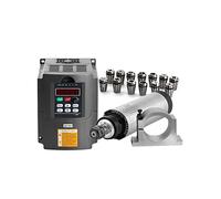 Fresatura del mandrino raffreddato ad aria da 1,5KW 4 CNC 220 VFD. Con un morsetto da 65 mm. E 1. 3pcs. ER11. Colletto per incisione/fresatura