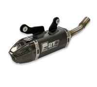 Fresco Carby Silenziatore Nero Alluminio/Carbonio Tappo Terminale, nero