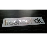 Fresco Come F Ck Argento Ologramma Neo Cromato Adesivi Adesivo Jdm Europeo Scena