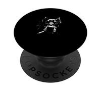 Fresco Fumo Cane Boxer Con Sigaro Schizzo Stile PopSockets PopGrip Adesivo
