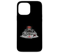 Fresco Gorilla DJ Discoteca Dancing Party Techno Hardcore Custodia per iPhone 13 Pro Max