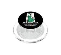 fresco, newyorkese, città, con, statua, di, libertà, illustrazione PopSockets PopGrip per MagSafe