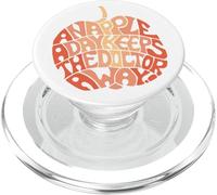 fresco "Una mela al giorno toglie il medico di torno" PopSockets PopGrip per MagSafe