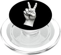 Fresco Vintage Pace Segno Mano Gesto Amore Vittoria Simbolo PopSockets PopGrip per MagSafe