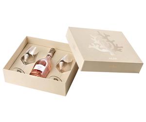 Frescobaldi Atmosfere Alìe Toscana Rosato IGT 0,75 ℓ, Confezione con bicchieri
