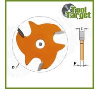 Frese a disco per scanalature laterali