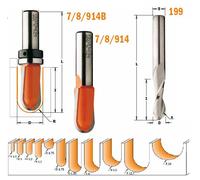 Frese CMT a raggio convesso Cod.: 7/8/914B, 7/8/914, 199