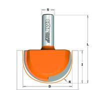 Frese CMT a raggio convesso Cod.: 814.880/990 e 914.880/990
