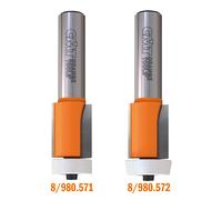 FRESE CON CUSCINETTO PER RIFILARE MATERIALI COMPOSITI 8/980.571-572