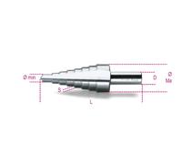 Frese Coniche Beta 425 A Gradino Hss da 55 a 100 mm
