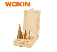 FRESE CONICHE SERIE 756603 WOKIN IN ACCIAIO HSS 3 PZ