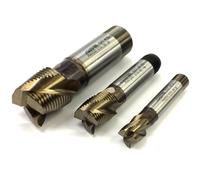 Frese d.14 mm cilindriche corte per Sgrossatura Acciai Legati e Inox in HSS-Co