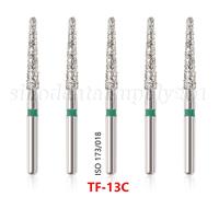 Frese Dental FG 1.6MM Diamond Burs for manipolo ad alta velocità 5pcs/pack