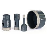 FRESE DIAMANTATE MONDRILLO BLACK H “Vacuum” PER FORATURA SECCO O ACQUA MONTOLIT
