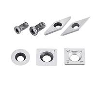 Frese in carburo CNC per inserti in legno, viti Torx per tornitura utensili per la lavorazione del legno (solo 1 lama D)