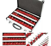FRESE LEGNO ATTACCO 6MM X PANTOGRAFO DECORAZIONE CORNICI SET KIT 35 FRESA