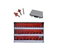 Frese pantografo - Fresatrice verticale/Punte per legno set 35 pezzi gambo 6mm