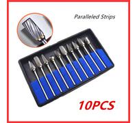 Frese Per Legno Metallo Accessori Punte Trapano Dremel FINITURA LISCIA 10 PEZZI