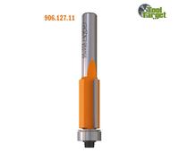 CMT Orange Tools Fresa per rifilare 906.127.11, gambo 8 mm, con cuscinetto, grigio/arancio